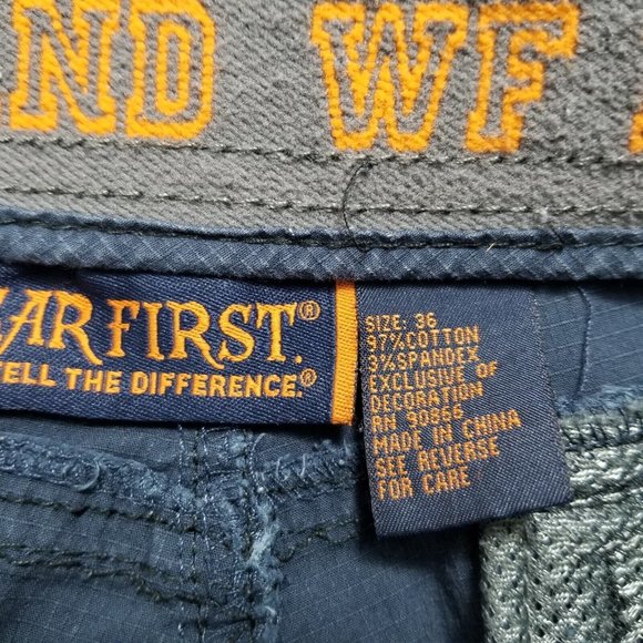 WearFirst Shorts Mens 36 Blue‎ Cargo Pockets Casual Outdoor - Picture 4 of 7